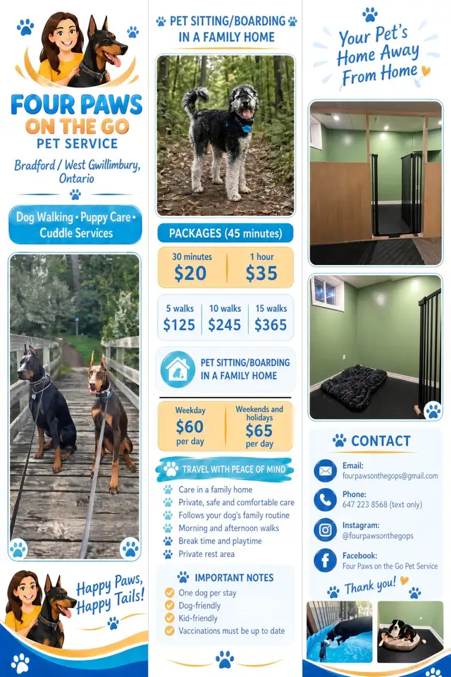 Dog Walking and boarding