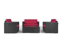 Brand New 4pcs Patio Wicker Sofa Set High back Special $399