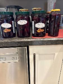 garden carrots, garlic dill pickles and  beet pickles - Photo 4