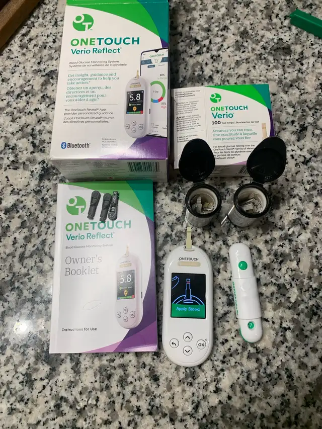 Blood Glucose Monitor and strips