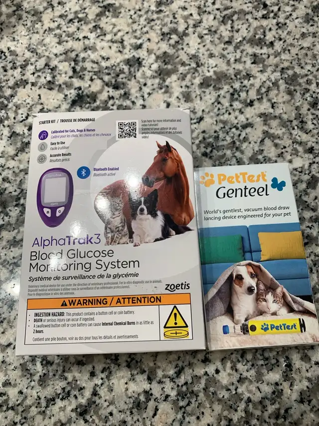 AlphaTrak 3 and PetTest Genteel Device