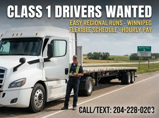 Class 1 Deck Driver - Start ASAP