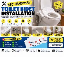 BIDET TOILET SPRAY INSTALLATION 24/7