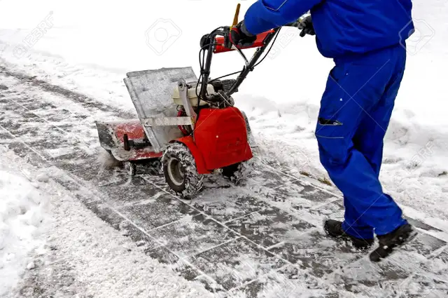 Snow Removal Grounds Crew.
