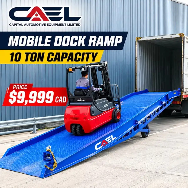 CAEL Mobile Dock Ramp 10 Ton Capacity (MCR-10)