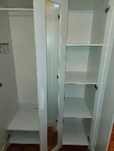 Lightly Used Like New, Ikea Brimnes Wardrobe, Dimensions in Pics - Photo 5