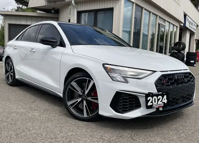 2024 Audi S3 Progressiv Quattro - S LINE! LTHR! SUNROOF! BACK-UP