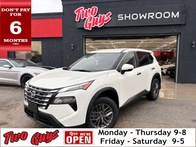 2024 Nissan Rogue S AWD | Htd Cloth | Remote Start | Lease Retur