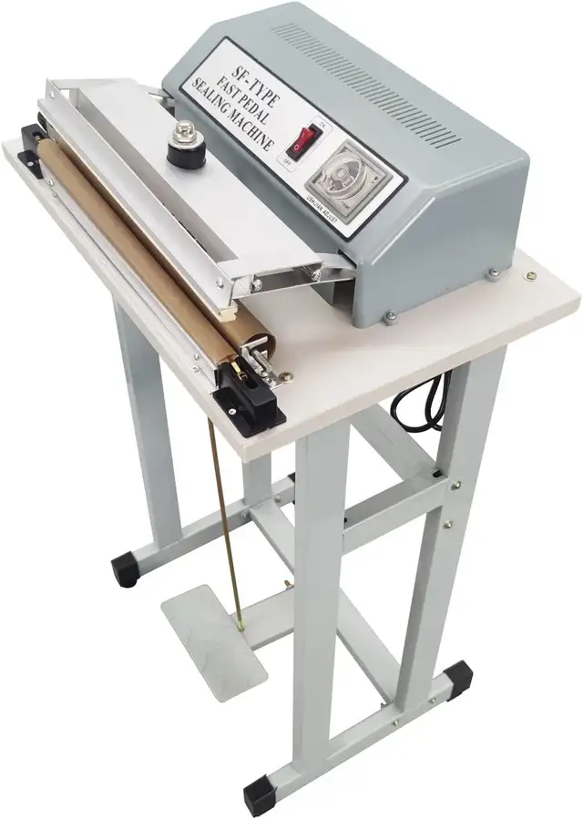 Used SF-B300 Foot-Pedal Sealing Machine Heat Sealer 110V 181321