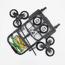 Used Carbon Steel Climbing Stairs Truck Portable Handcart 190418 - Photo 7