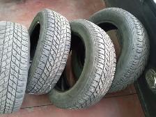 4 Pneus Hiver Good Year 225-60-17 usure 8/32 320$ - Photo 2