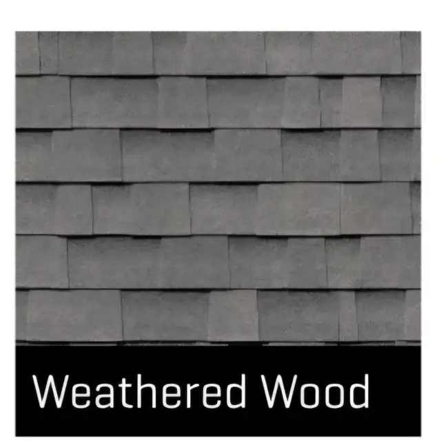 Asphalt Shingles - Weathered Wood