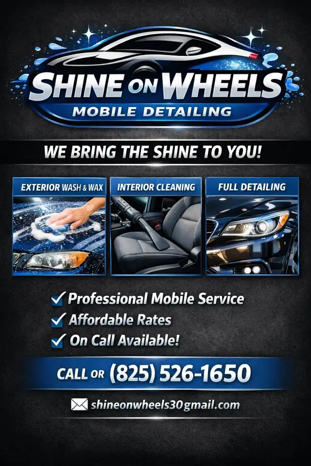 Shine on wheels