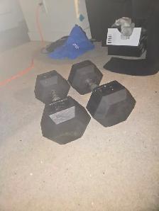 Dumbells 40lb - Photo 2
