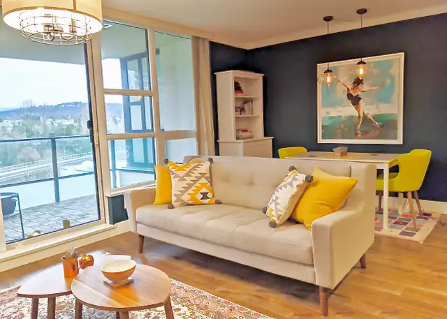 Fully Furnished 1-Bed at Bosa AFFINITY in Brentwood Park Burnaby