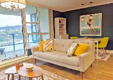 Fully Furnished 1-Bed at Bosa AFFINITY in Brentwood Park Burnaby