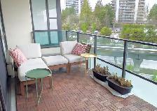 Fully Furnished 1-Bed at Bosa AFFINITY in Brentwood Park Burnaby - Photo 7