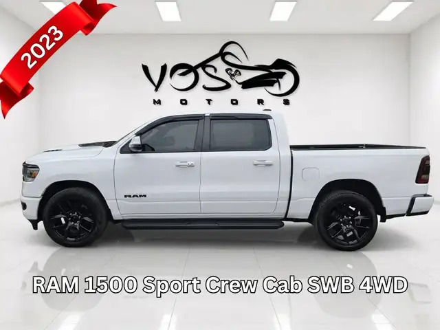 2023 RAM 1500 Sport Crew Cab SWB 4WD - V7321 - Financing Availab