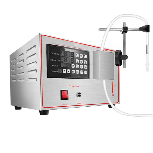 5-2000ml Digital Drink Oil Water Liquid Filling Machine 181063