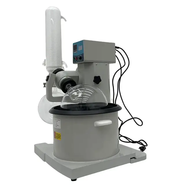 5L Auto Lift Rotary Evaporator Lab 110V LCD 220504