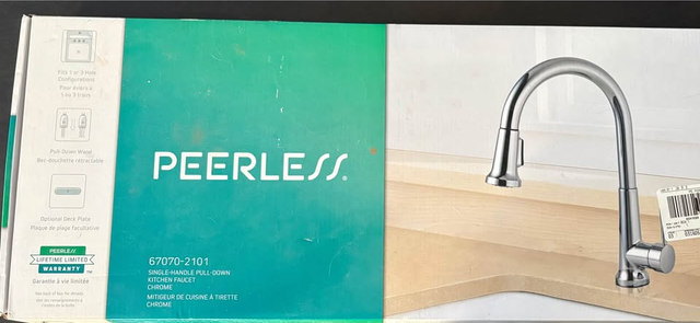 Peerless® Single-Handle Pull-Down Kitchen Faucet, Chrome