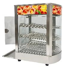 110V Commercial Pizza Warmer Display Case 3-Tier 122060