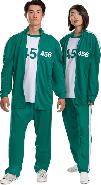 Squid Green Suit Costume For Cosplay/Events - Photo 2