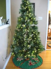 COMPLETE Christmas Tree, Lights, Decorations, and Ornaments