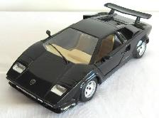 Vintage,  Black Lamborghini Countach - Photo 3