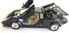 Vintage,  Black Lamborghini Countach - Photo 5