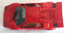 Vintage, Red Lamborghini Countach Diecast