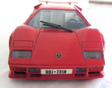 Vintage, Red Lamborghini Countach Diecast - Photo 3