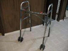 Extra Large HEAVY DUTY Walker with Front Wheels