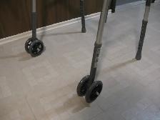 Extra Large HEAVY DUTY Walker with Front Wheels - Photo 3
