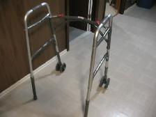 Extra Large HEAVY DUTY Walker with Front Wheels - Photo 7