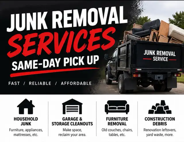 SAME-DAY JUNK REMOVAL — GTA