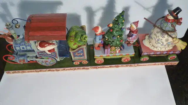 Collectible Jim Shore Christmas Train