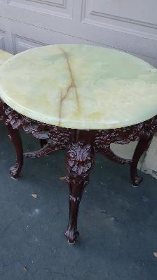 Marble Coffee Table Set - Photo 4