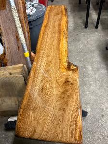 Black walnut and oak benches. - Photo 3