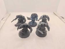 Warhammer 40k 5 Space Wolves Wolf Guard Terminators Assembled