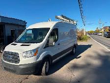 Ford Transit 2018–Cargo moyen –118 000 km – Étagères/pneus hiver - Photo 5