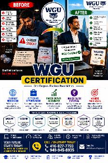 WGU Degree Program Study Support | IT, Cybersecurity & MBA