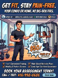 In-Home & Condo Personal Trainer