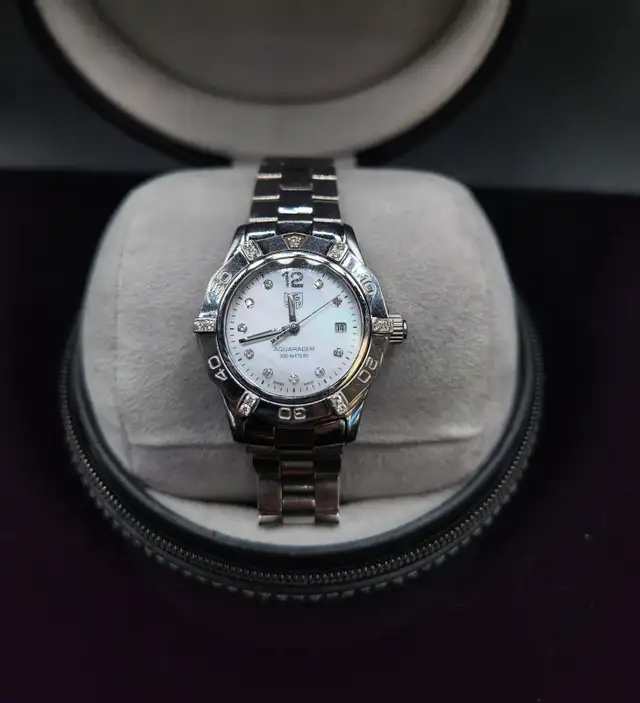 Tag Heuer Women's 2008 Watch WAF141G Complete in Box