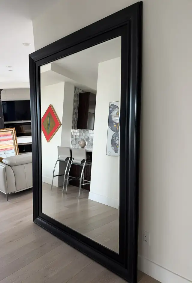 large wall mirror