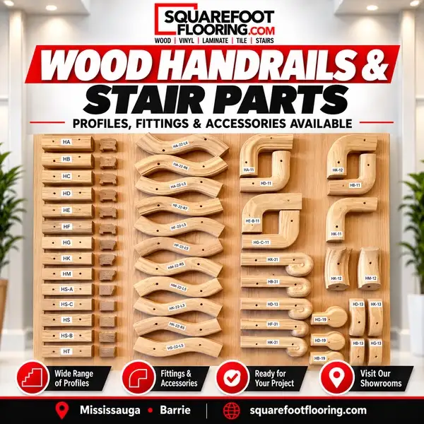 SHOP STAIR TREADS, HANDRAILS, BAULSTERS, POST AND MORE ON SALE!