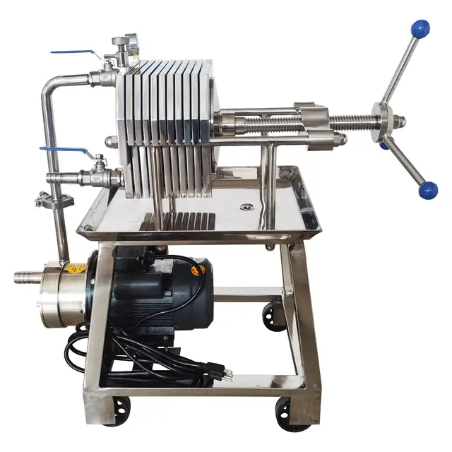 FT-200 Stainless Steel Plate and&nbsp.Frame Press Filter 188030