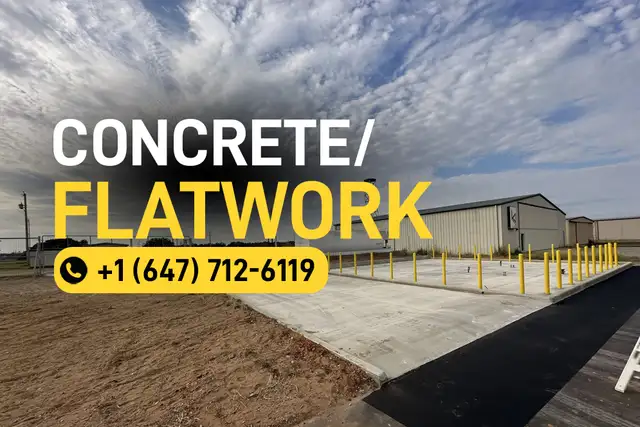 Concrete Driveway & Sidewalk Work