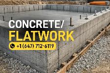 Concrete Driveways & Outdoor Surface Work