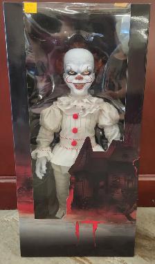 Brand New 18' Mezco Toyz MDS Roto Plush Pennywise in Box